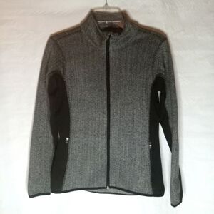 Marc New York Andrew Fleece Lined Jacket , size S, Herringbone Grey , pr…